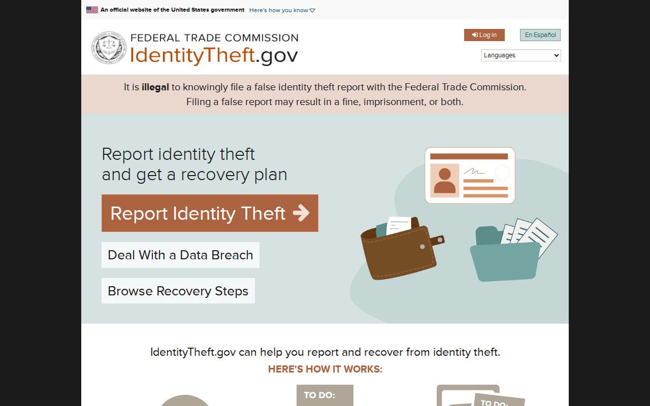 El Monte resident lookup identity theft reporting resource