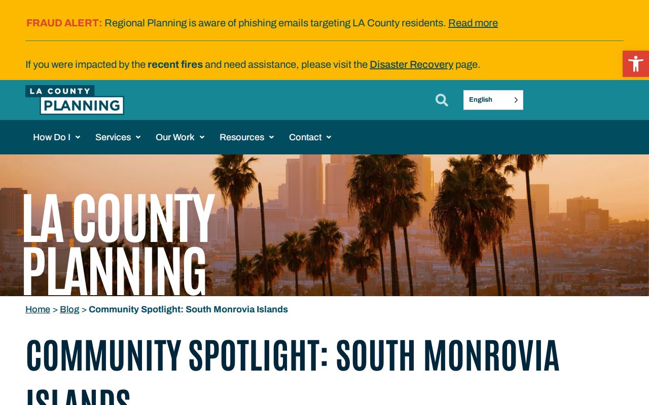 El Monte neighbors geography near North El Monte and the South Monrovia Islands
